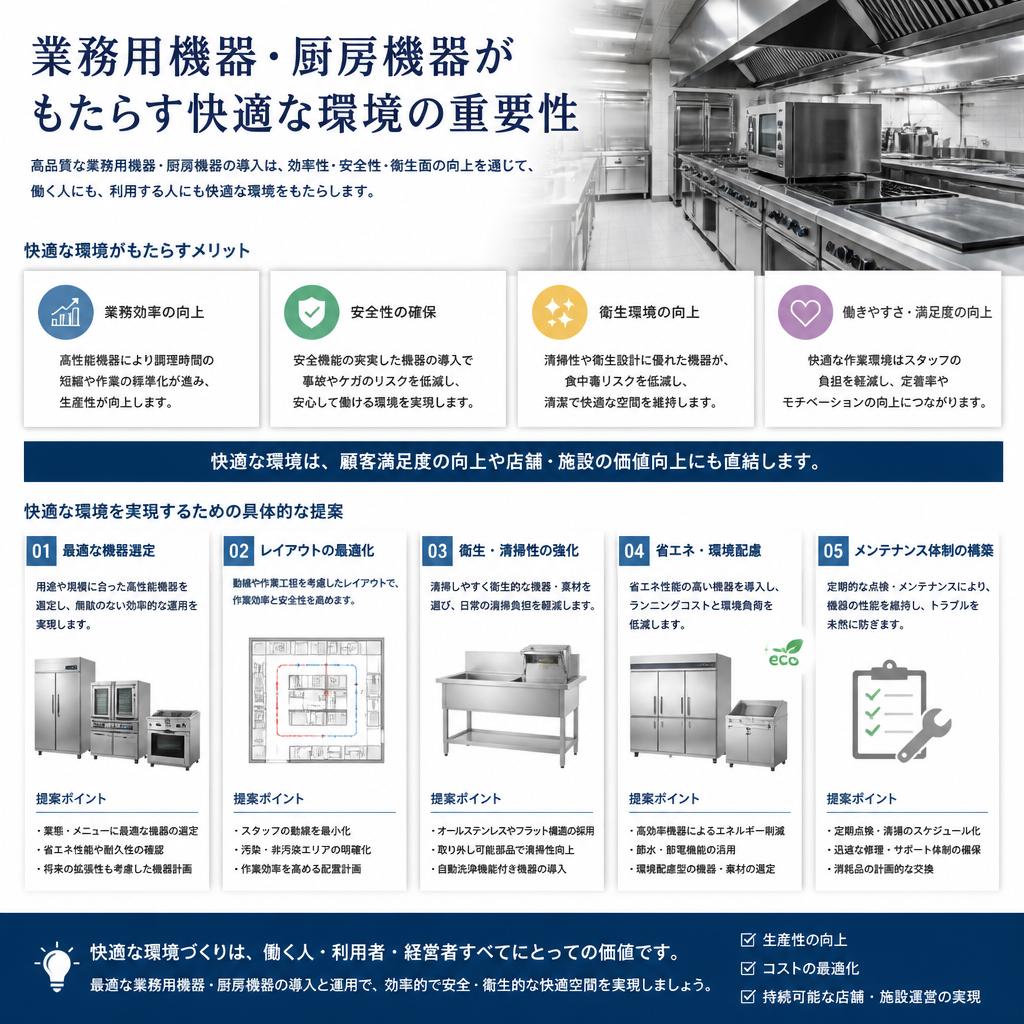 快適な業務環境の構築
