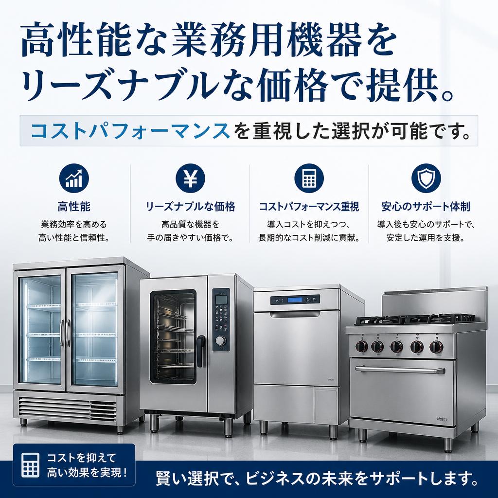 お手頃価格で高品質