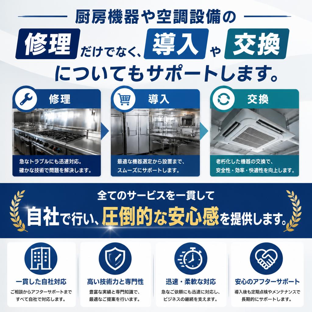 豊富なサービスで多様なニーズに応える