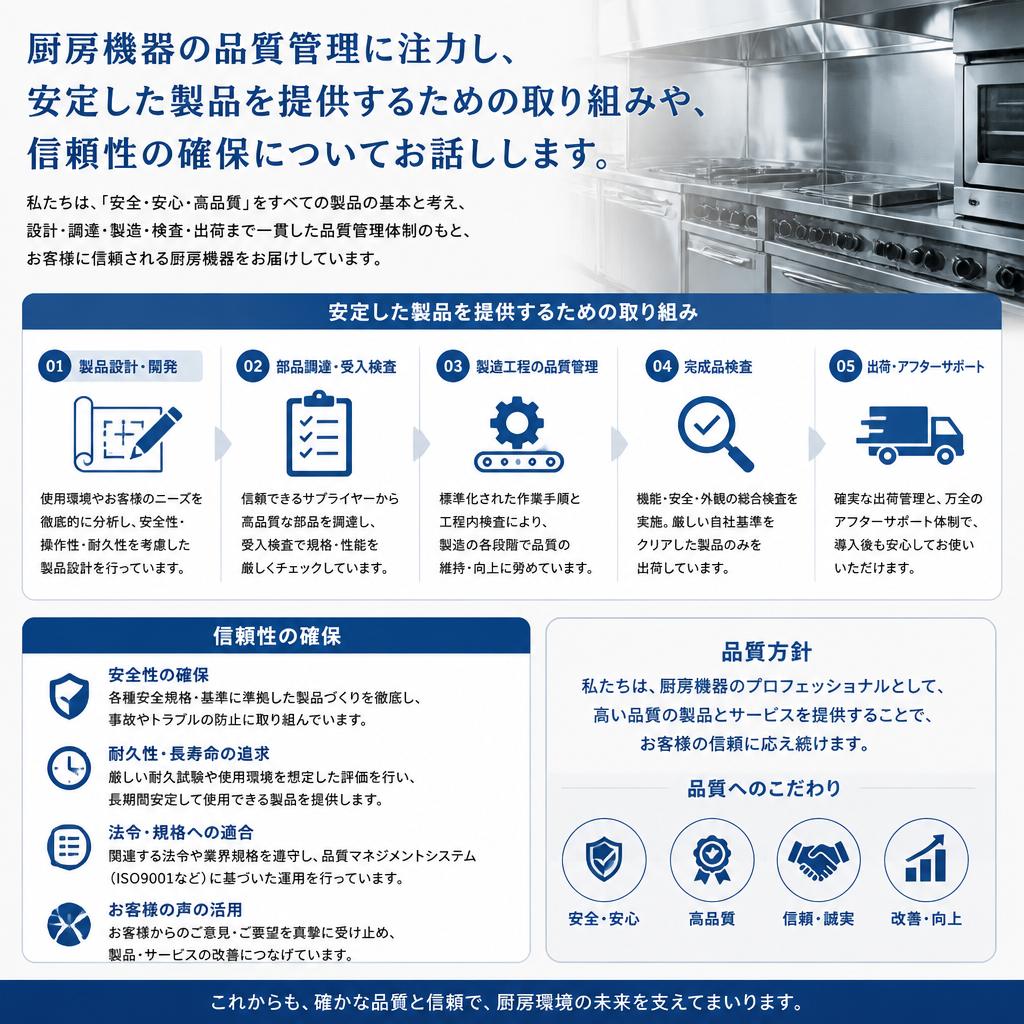 5. 品質管理と信頼性の確保