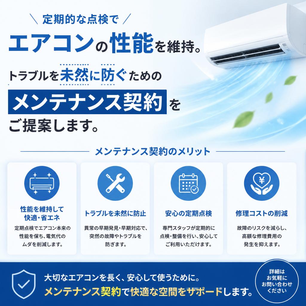 4. メンテナンス契約の重要性