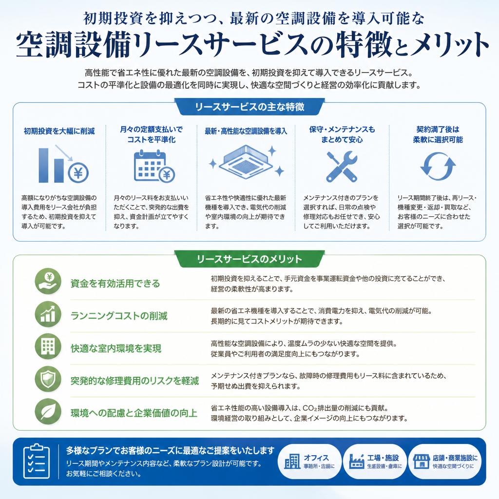 リースサービスのメリット