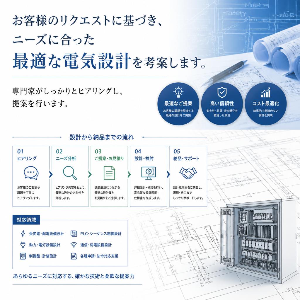 綿密な設計相談