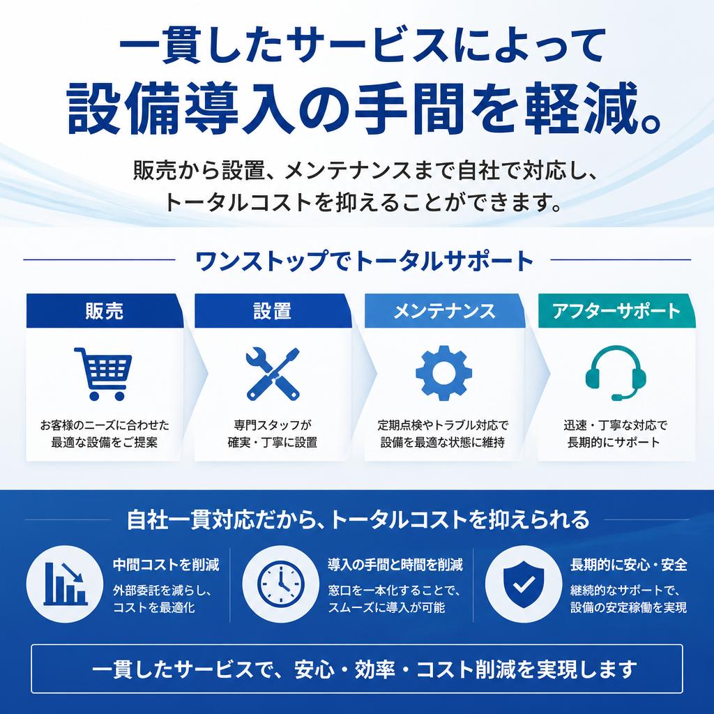 ワンストップサービスのメリット