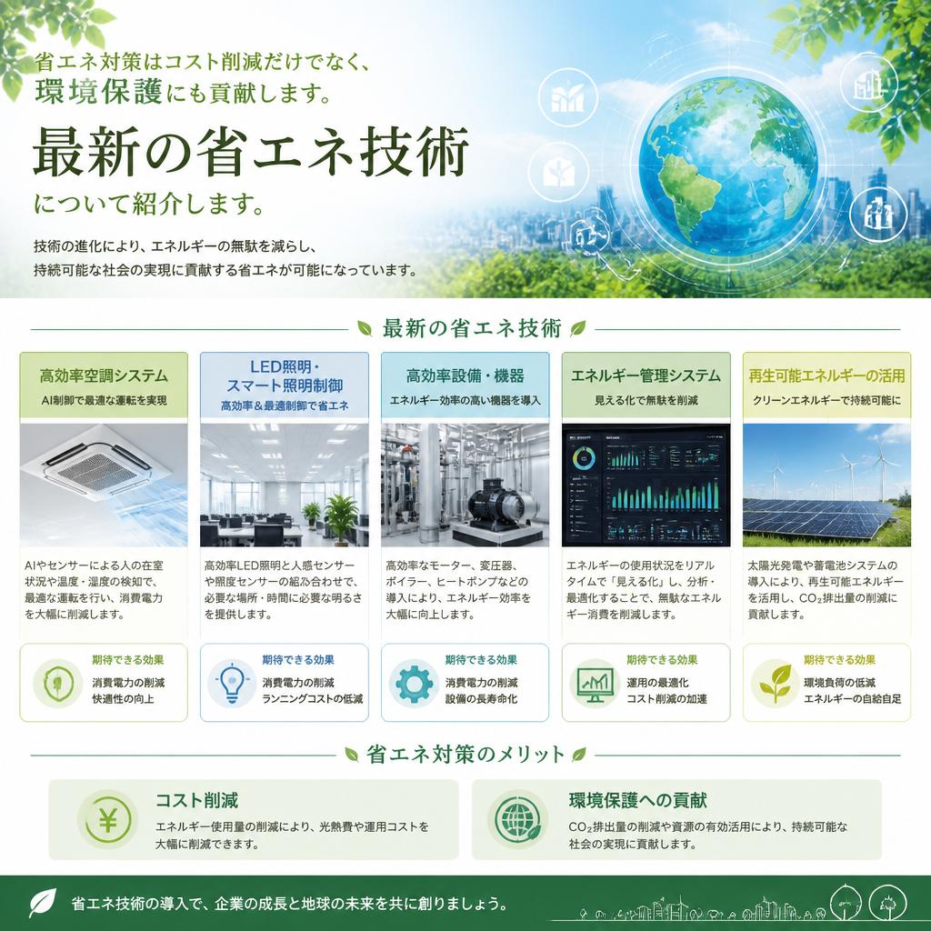 省エネ対策の新常識
