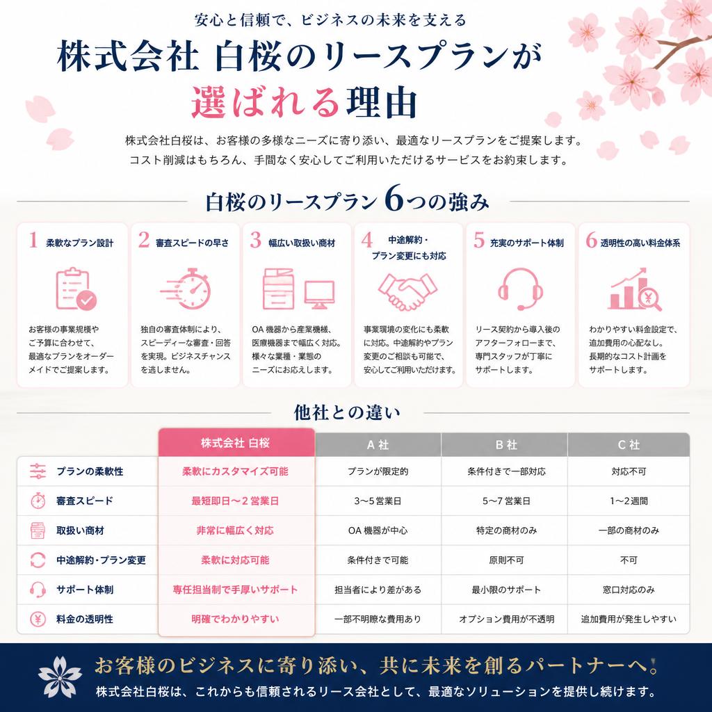 他社との違い