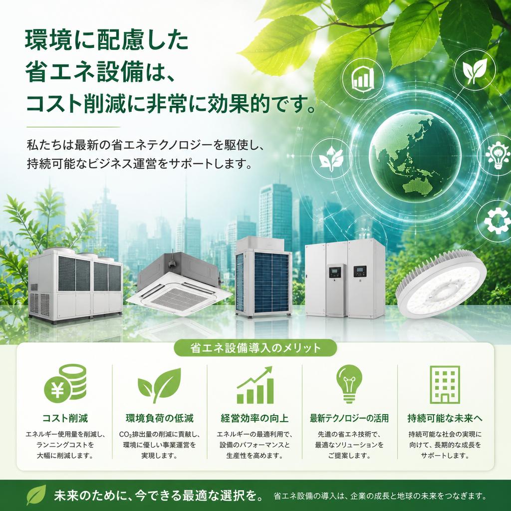 省エネ設備の選定