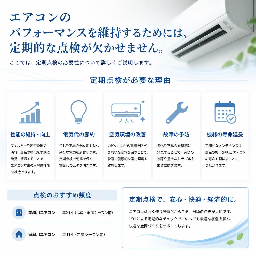 定期点検の重要性