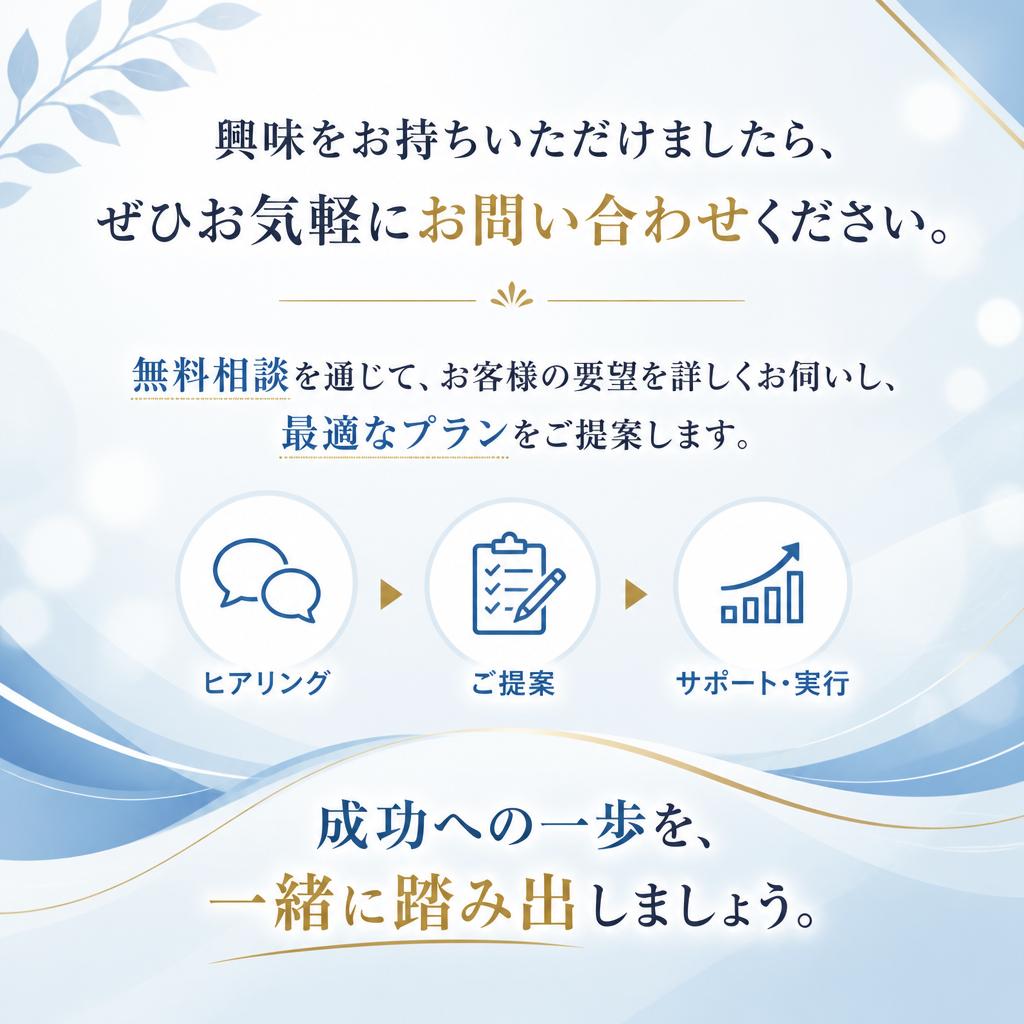 お問い合わせと無料相談