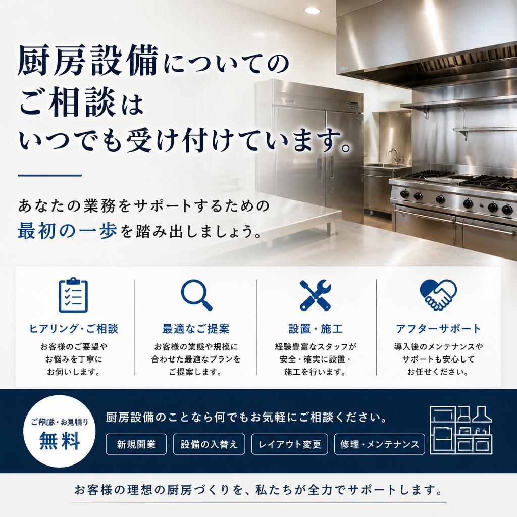 まずはお気軽にお問い合わせを！