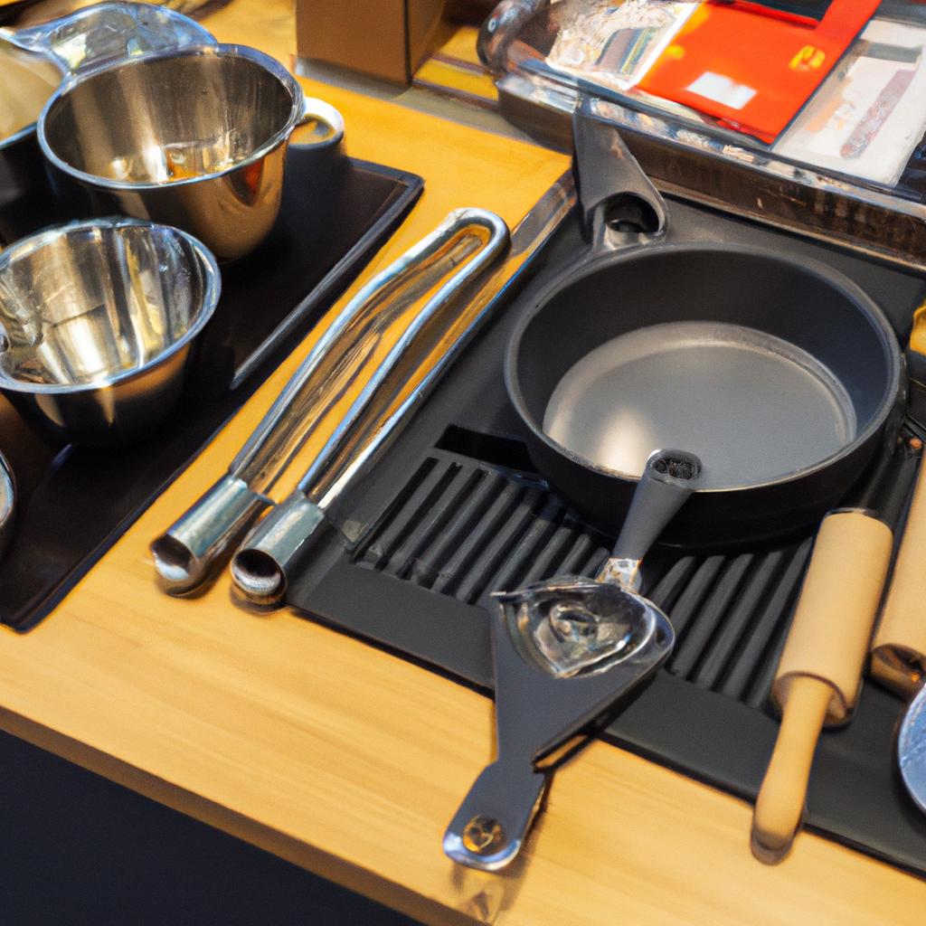 充実した厨房機器のラインナップ